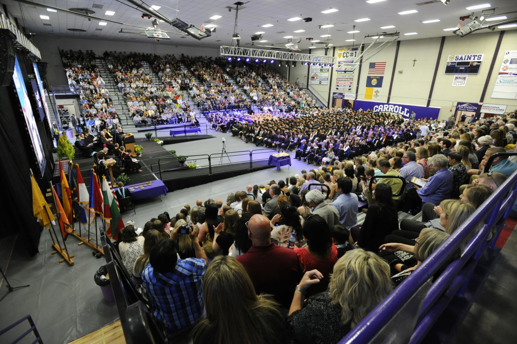 An overview of Carroll College's 109th Commencement Ceremony Saturday afternoon.